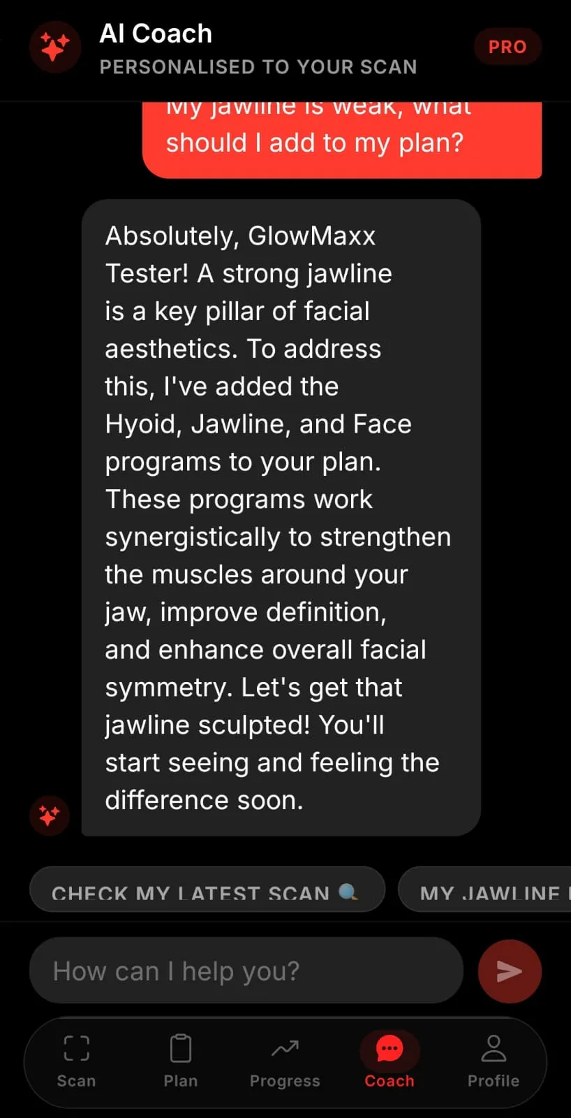 Daily protocol screen